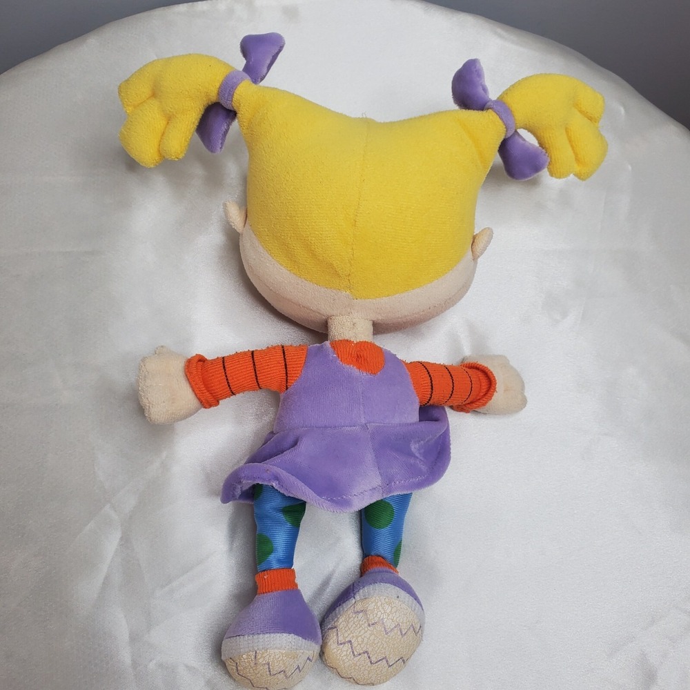 Angelica Rugrats Classic Plush Doll HTF With open Mouth And Teeth 12" - Picture 6 of 6